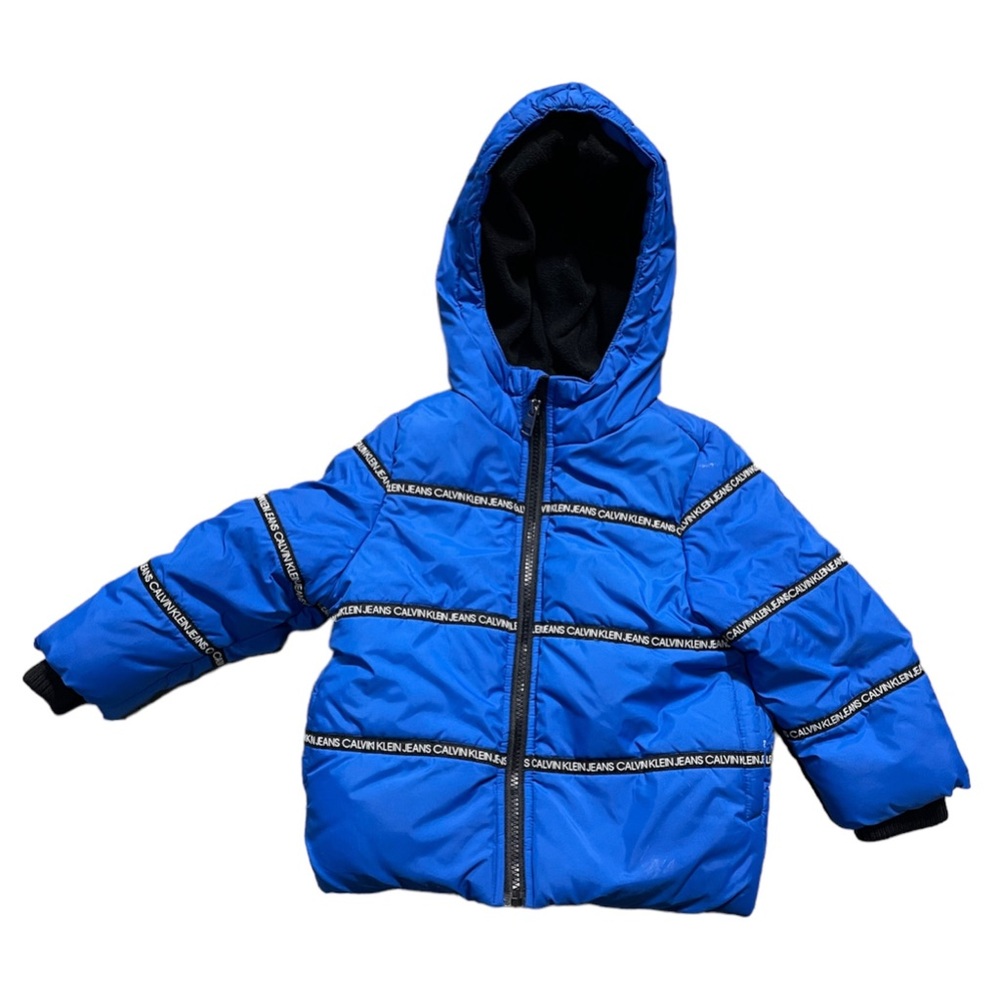 Calvin Klein boys 2T blue winter jacket